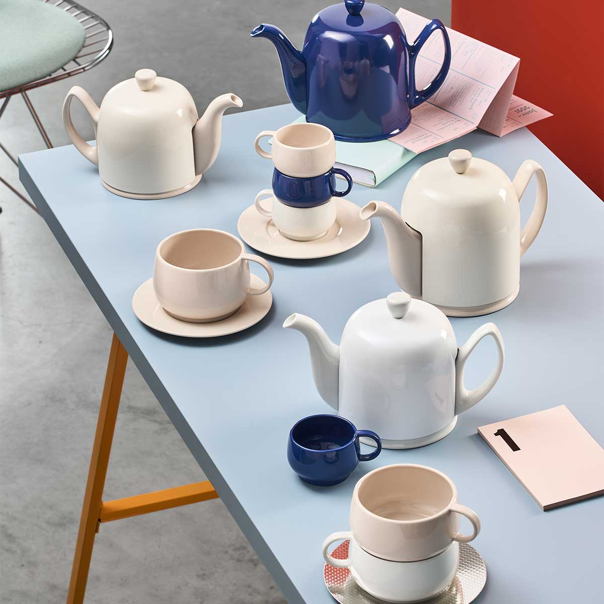 CAFETERIE EMPILEO BLEU GOURMET Soucoupe 15 cm