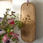 PLANCHES LES ESSENCES Planche à découper en chêne 50 x 21 cm