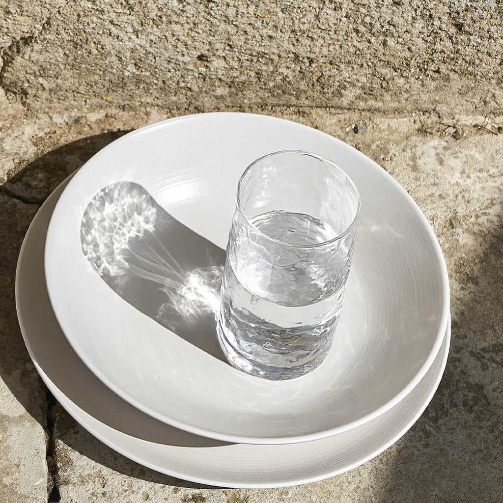MODULO NATURE KAOLIN Assiette de présentation 31,5 cm