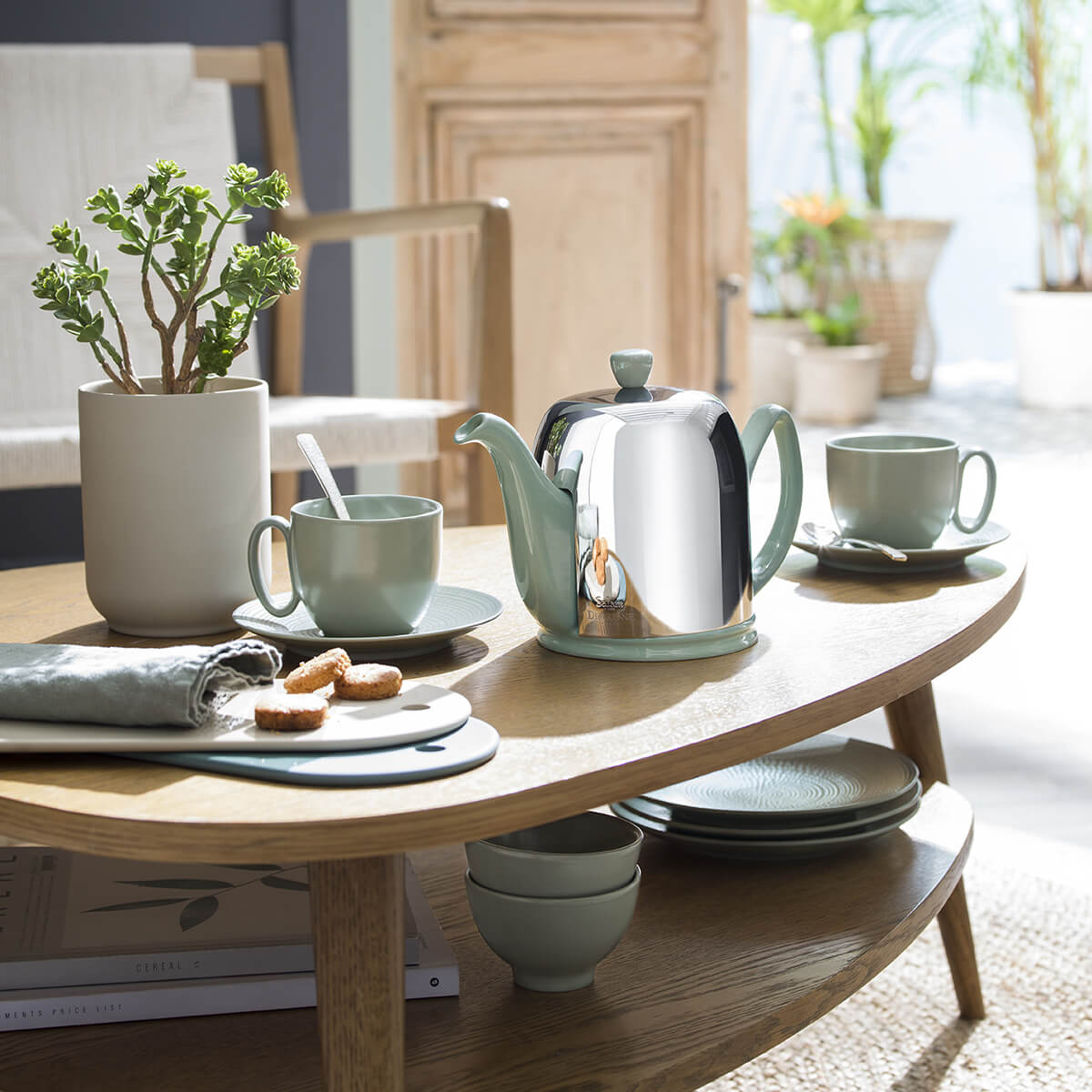 MODULO NATURE JADE Soucoupe à café/expresso 12,5 cm