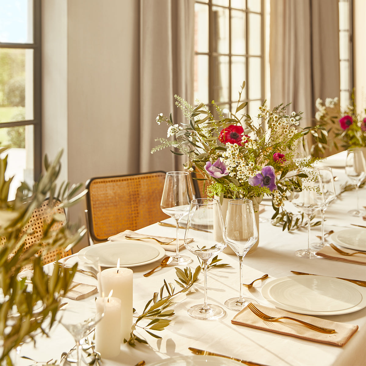 ONDE GOLD Cuillère de table