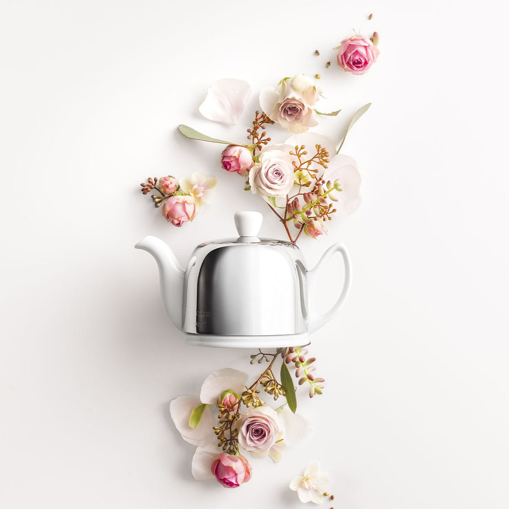SALAM CLASSIQUE Théière 2 tasses cloche miroir