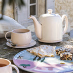 CAFETERIE EMPILEO ROSE NUDE Soucoupe 15 cm