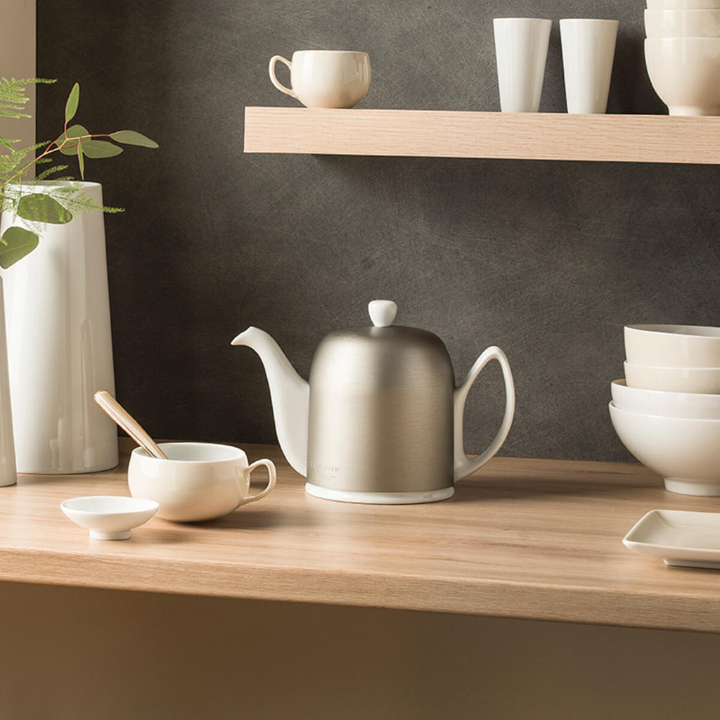 SALAM MINERALE Théière 6 tasses cloche zinc