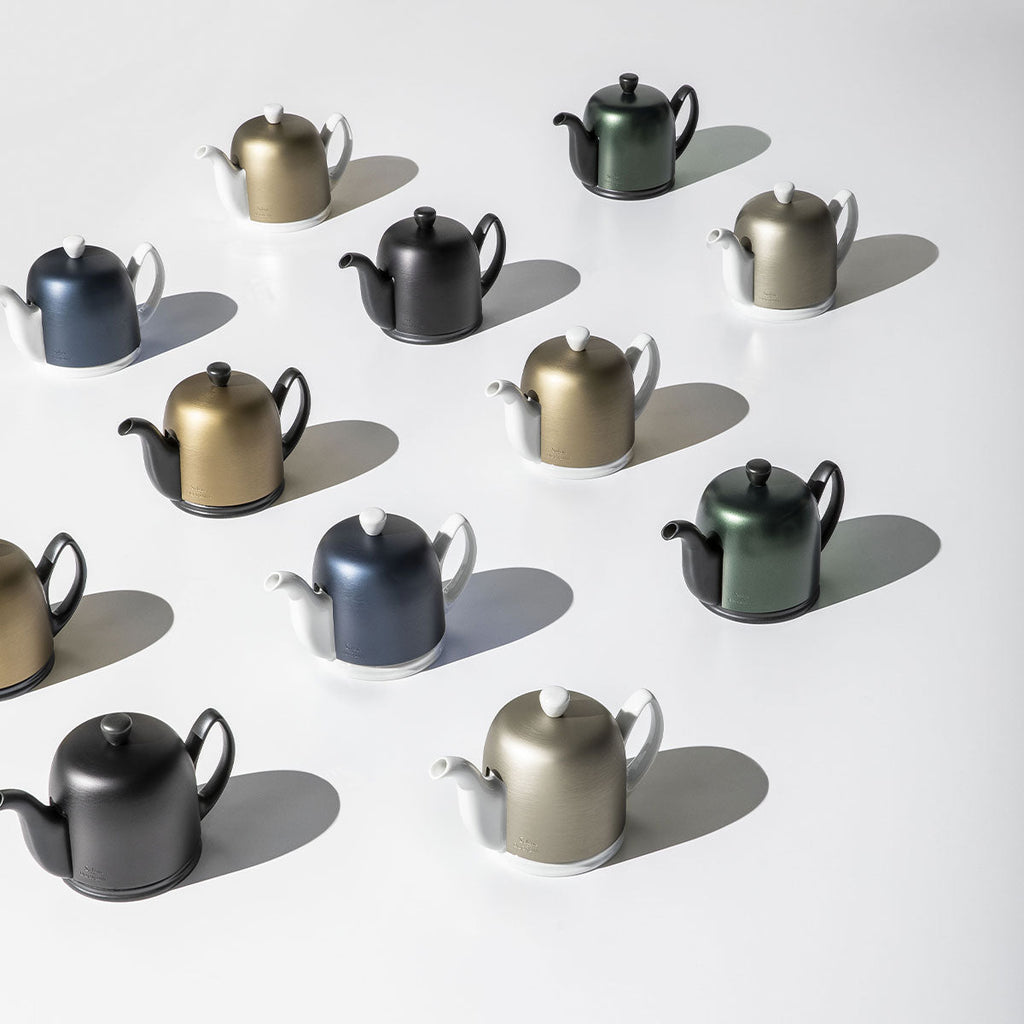 SALAM MINERALE Théière 6 tasses cloche cobalt