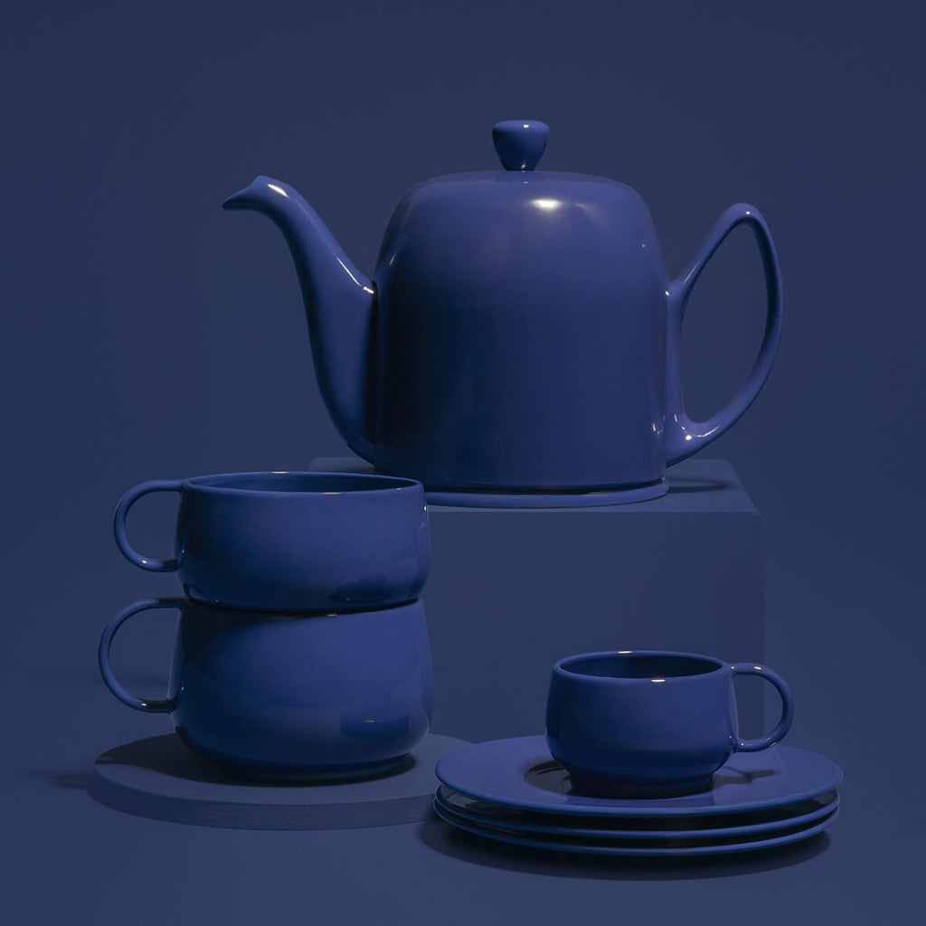 CAFETERIE EMPILEO BLEU GOURMET Tasse à thé/café 25 cl