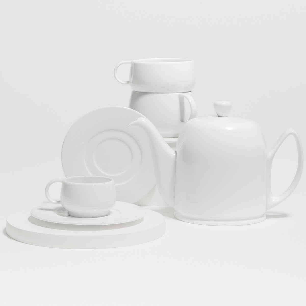 CAFETERIE EMPILEO BLANC Tasse à café/expresso 10 cl