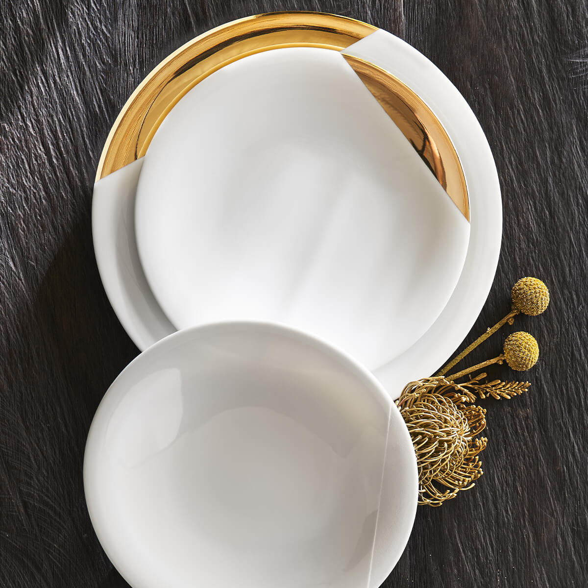 SD ONE OR Assiette à dessert 21,5 cm