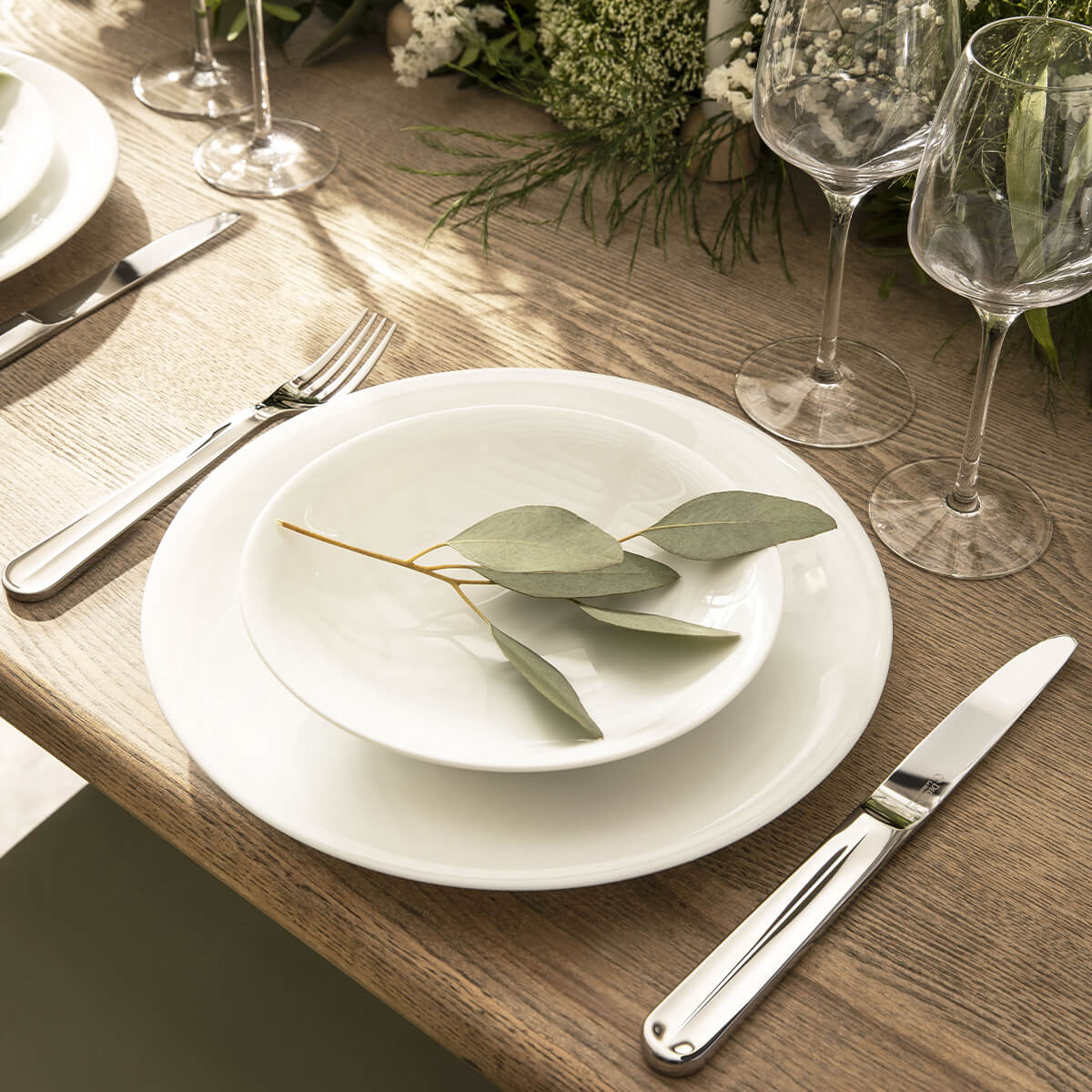 SD ONE BLANC Assiette coupe 25 cm