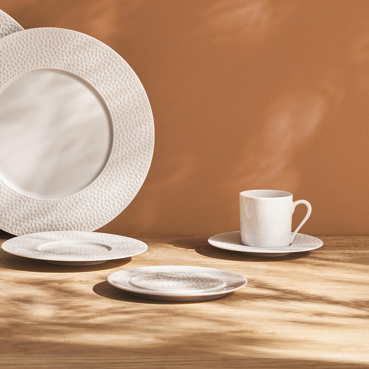 COLLECTION L FRAGMENT BLANC Soucoupe à café/expresso 12,6 cm