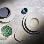 BAHIA DUNE Assiette gourmet petit bassin 23 cm