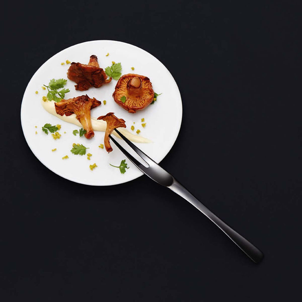 XY BLACK MIROIR Fourchette de mise en bouche
