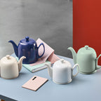 SALAM MONOCHROME Théière 6 tasses cloche vert amande