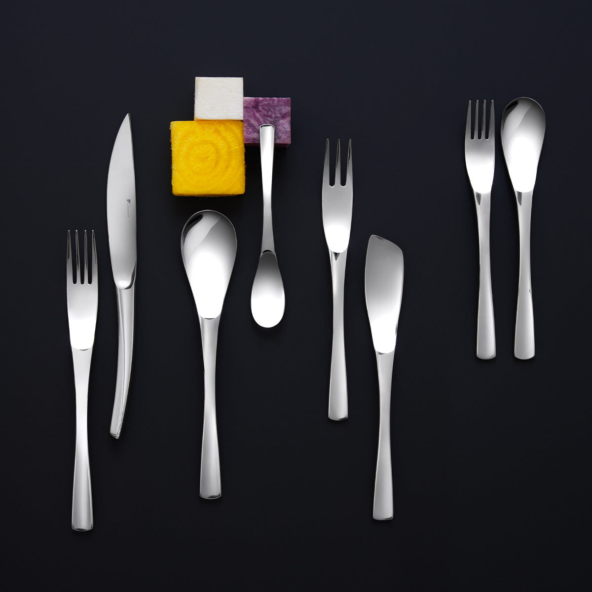 XY MIROIR Fourchette gourmet