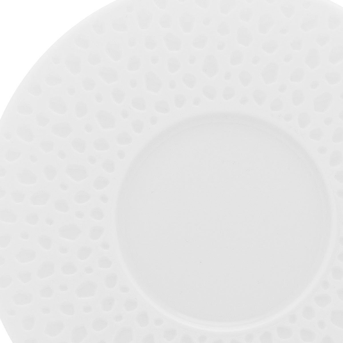 PERLES DE ROSEE BLANCHES Soucoupe à café/expresso 12,6 cm